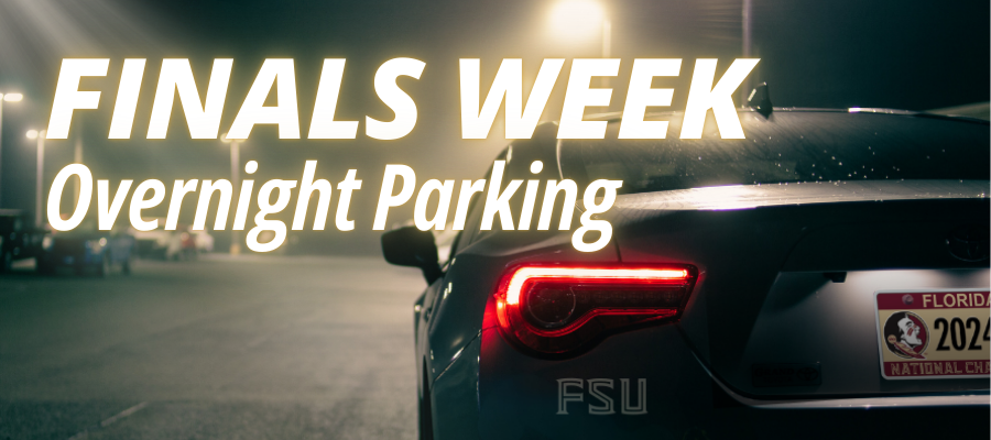 Finals Week Parking